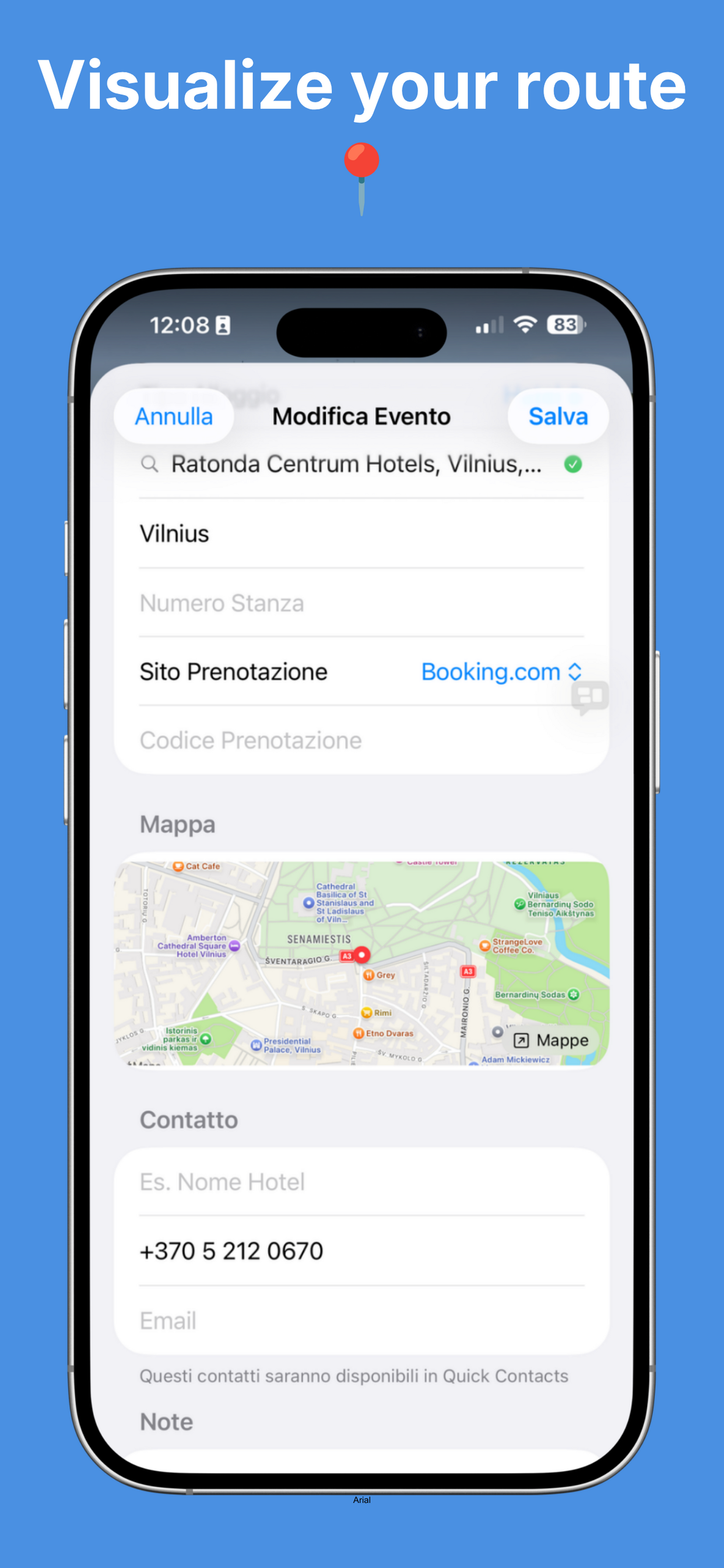 Itinero screenshot 5