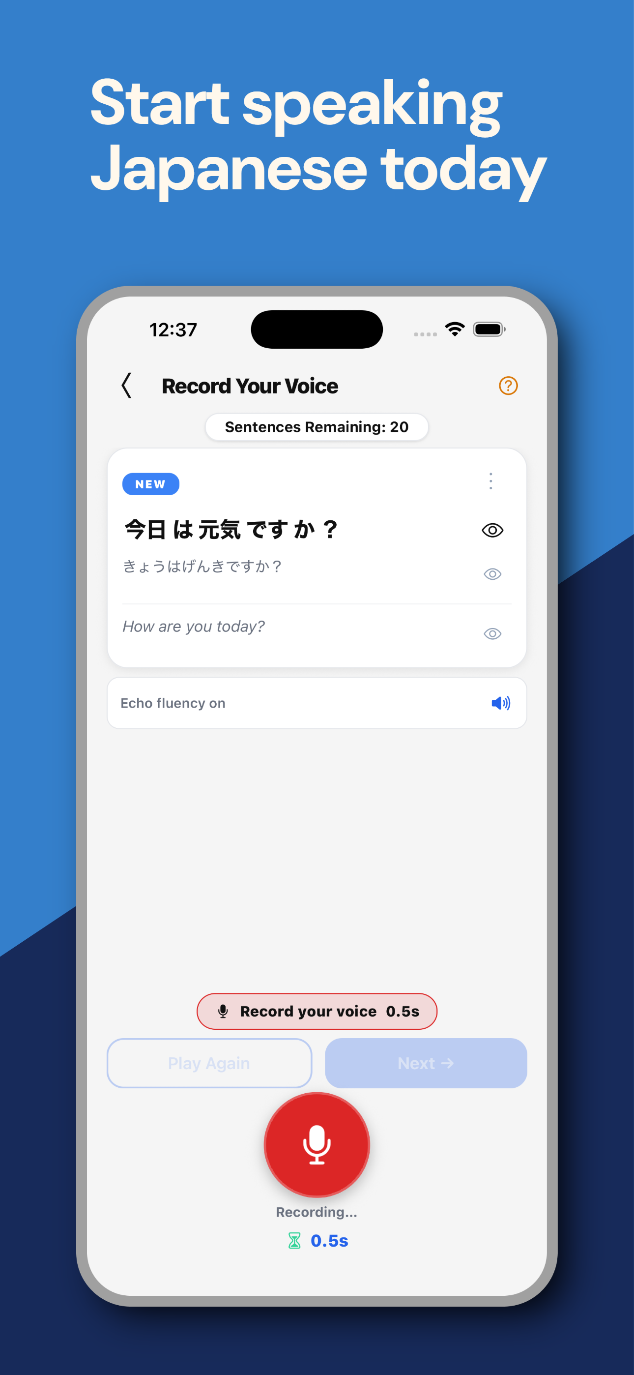 FluencyTool screenshot 1